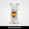 White Flower Bear